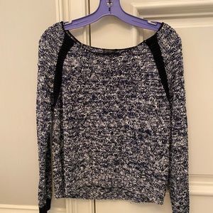 Dark navy and white Jessica Simpson Sweater